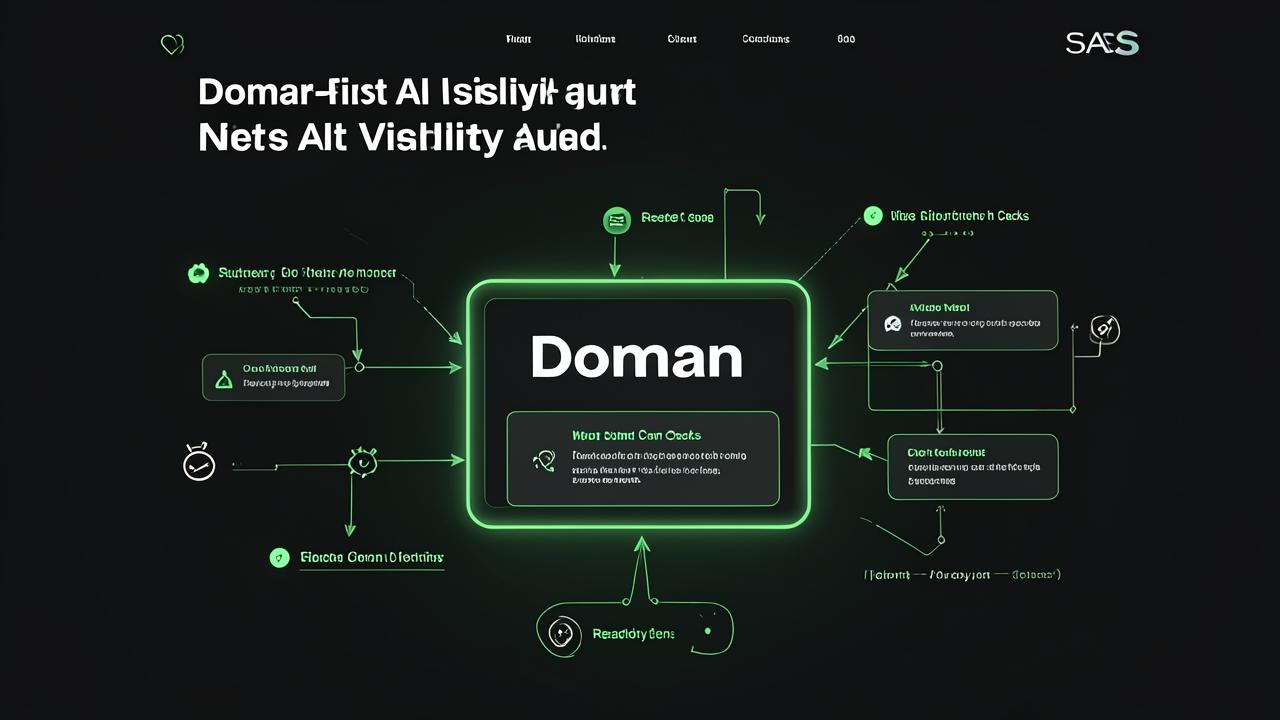 Dominio web atravesando una auditoría técnica de visibilidad y citabilidad para asistentes de IA